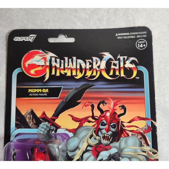 ThunderCats Mumm-Ra 4" Action Figure Super 7 ReAction 2020 New Sealed - Picture 4 of 6